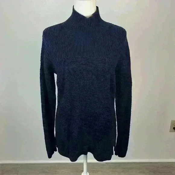Lululemon Dark Purple Turtleneck Sweater Size M - Picture 1 of 11
